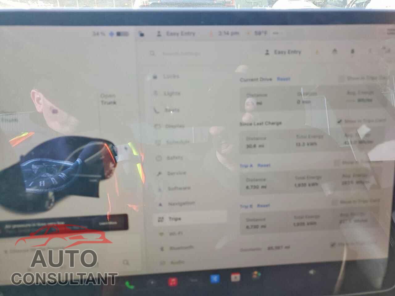 TESLA MODEL 3 2019 - 5YJ3E1EB2KF433659