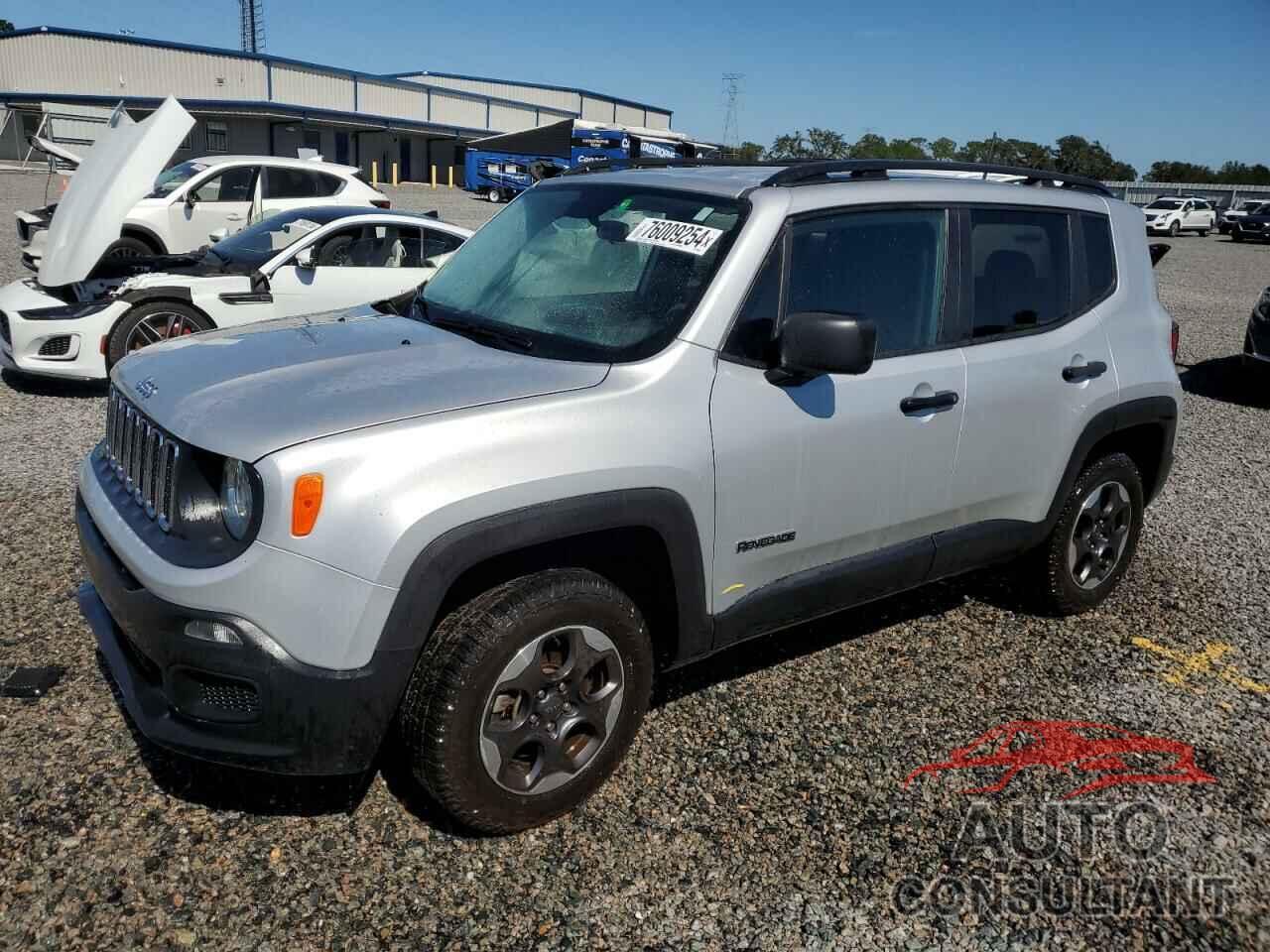 JEEP RENEGADE 2017 - ZACCJBAB5HPG28941