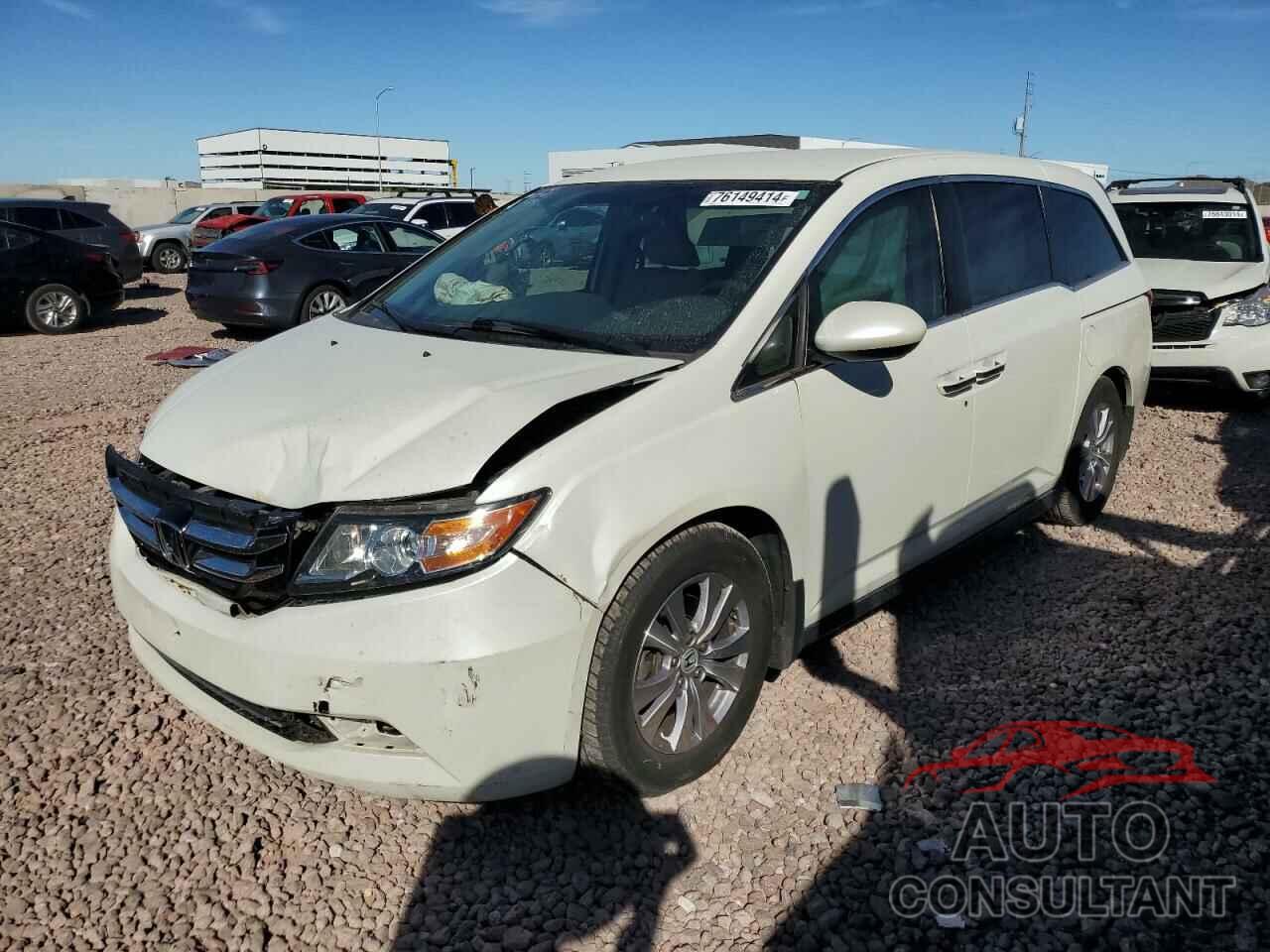 HONDA ODYSSEY 2016 - 5FNRL5H38GB046701