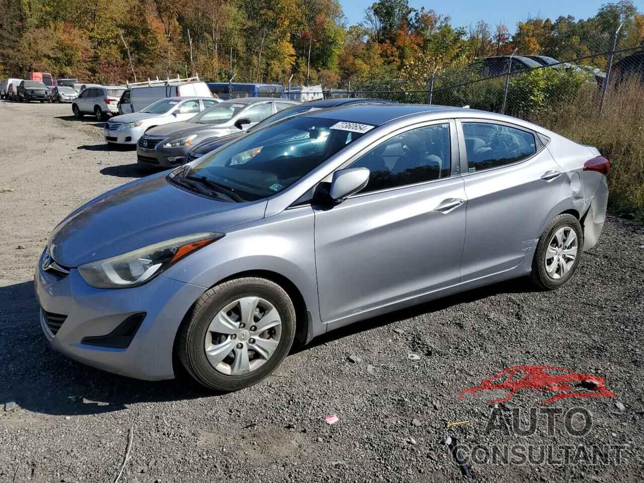 HYUNDAI ELANTRA 2016 - 5NPDH4AE5GH771840