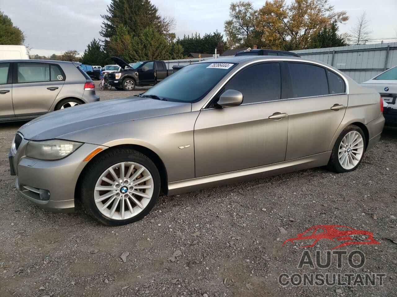 BMW 3 SERIES 2011 - WBAPL5C54BA917494