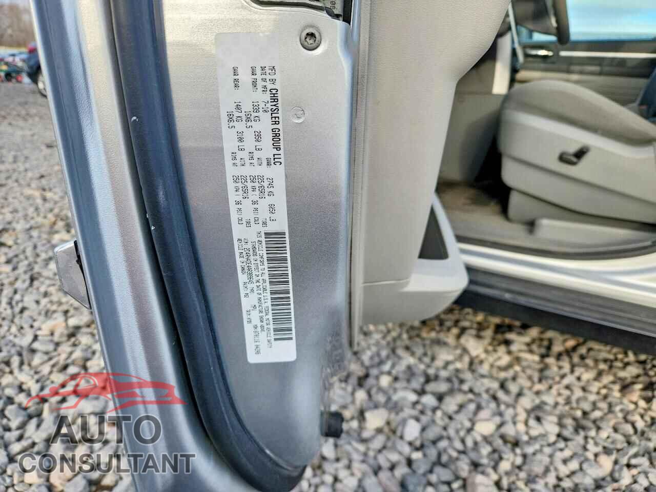 DODGE CARAVAN 2010 - 2D4RN4DE4AR389645