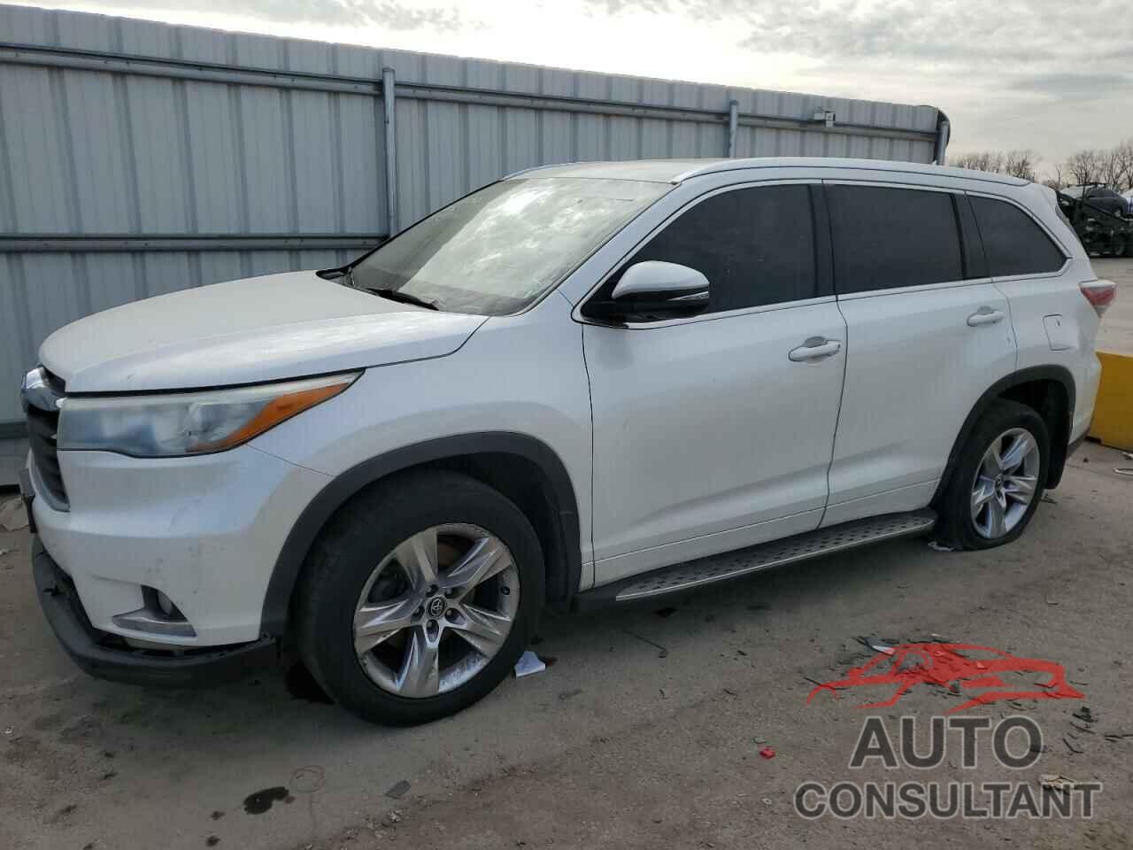 TOYOTA HIGHLANDER 2016 - 5TDYKRFH2GS151752