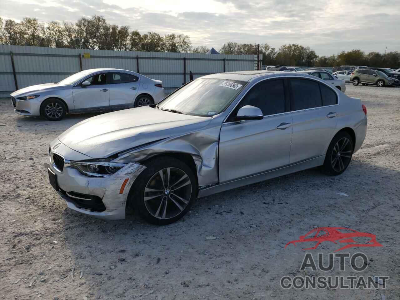 BMW 3 SERIES 2018 - WBA8D9C55JEB35109