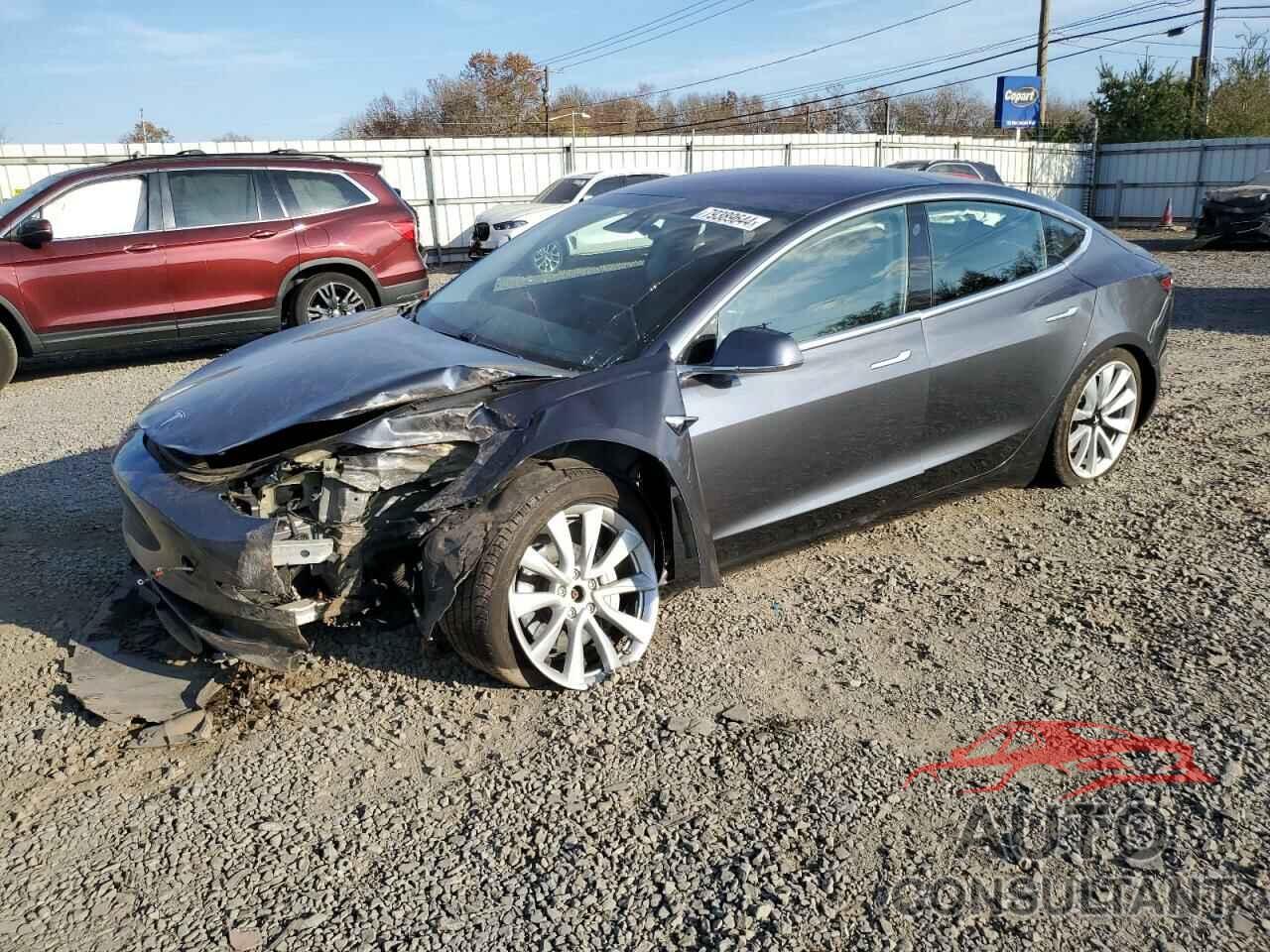 TESLA MODEL 3 2018 - 5YJ3E1EB7JF087106