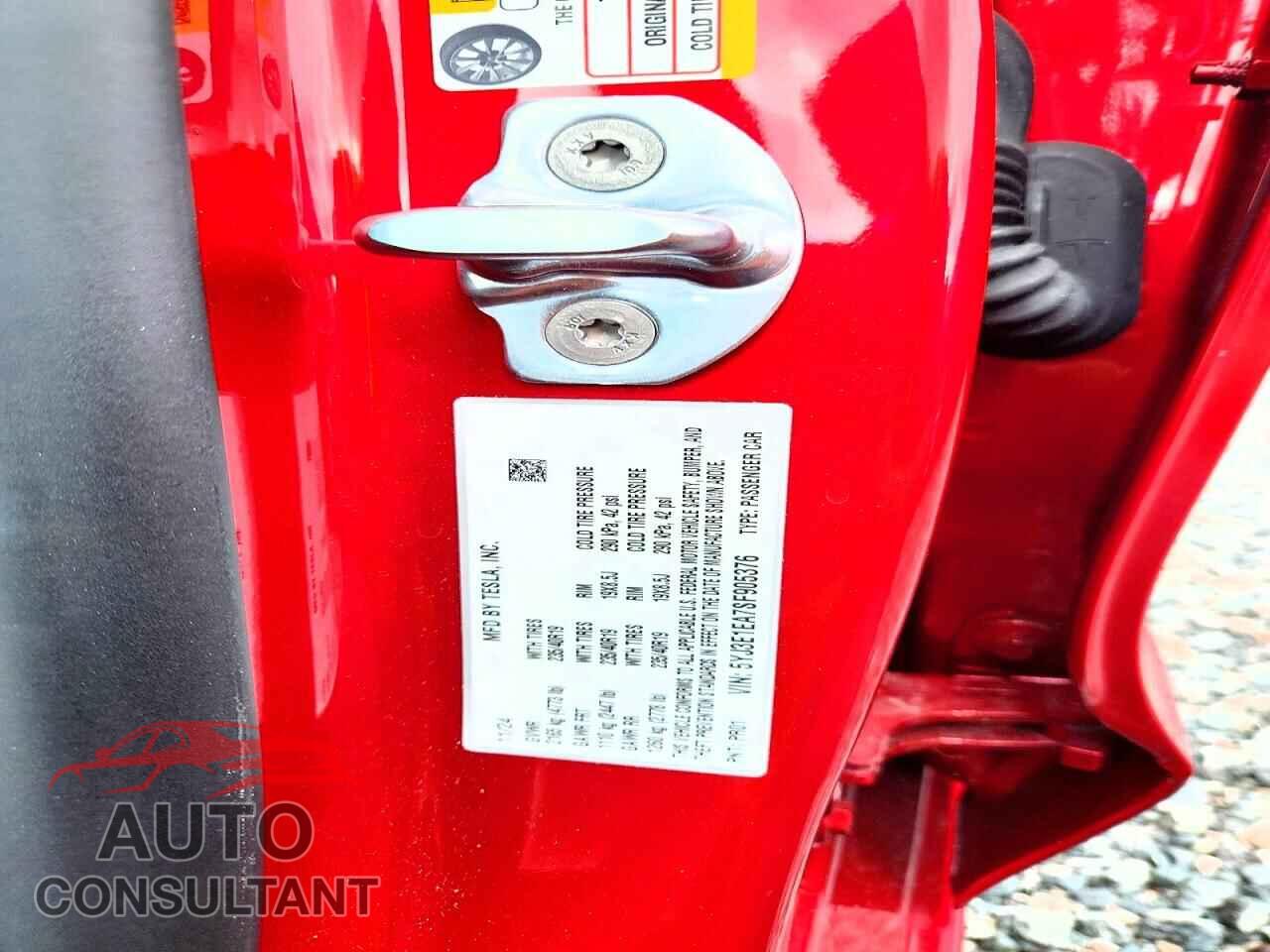 TESLA MODEL 3 2025 - 5YJ3E1EA7SF905376
