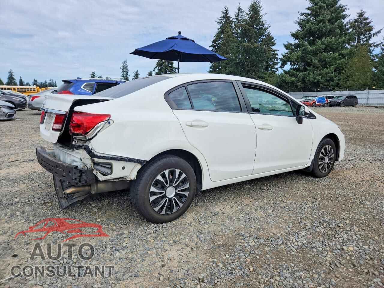 HONDA CIVIC 2013 - 19XFB2F56DE295251