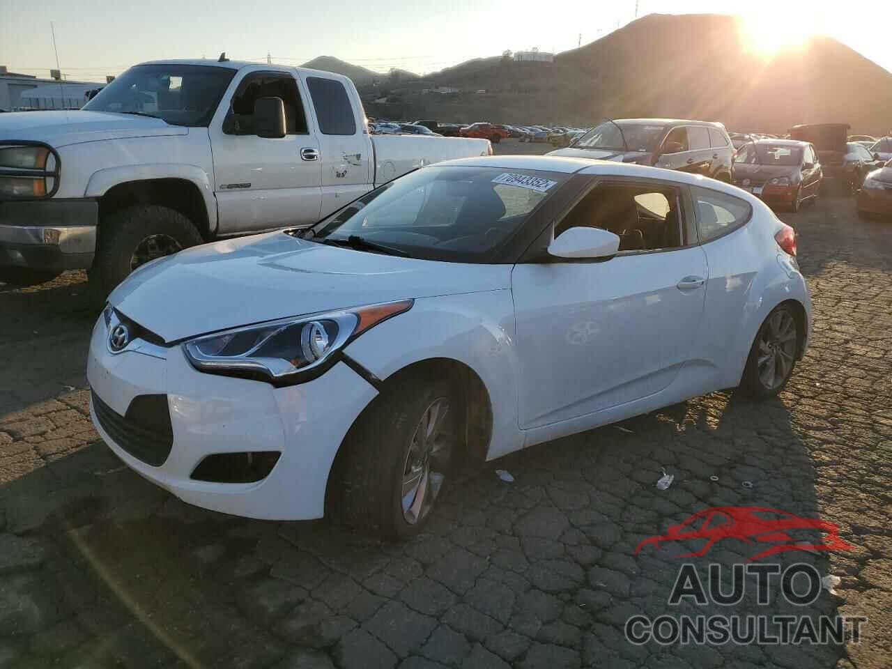 HYUNDAI VELOSTER 2017 - KMHTC6AD2HU311132