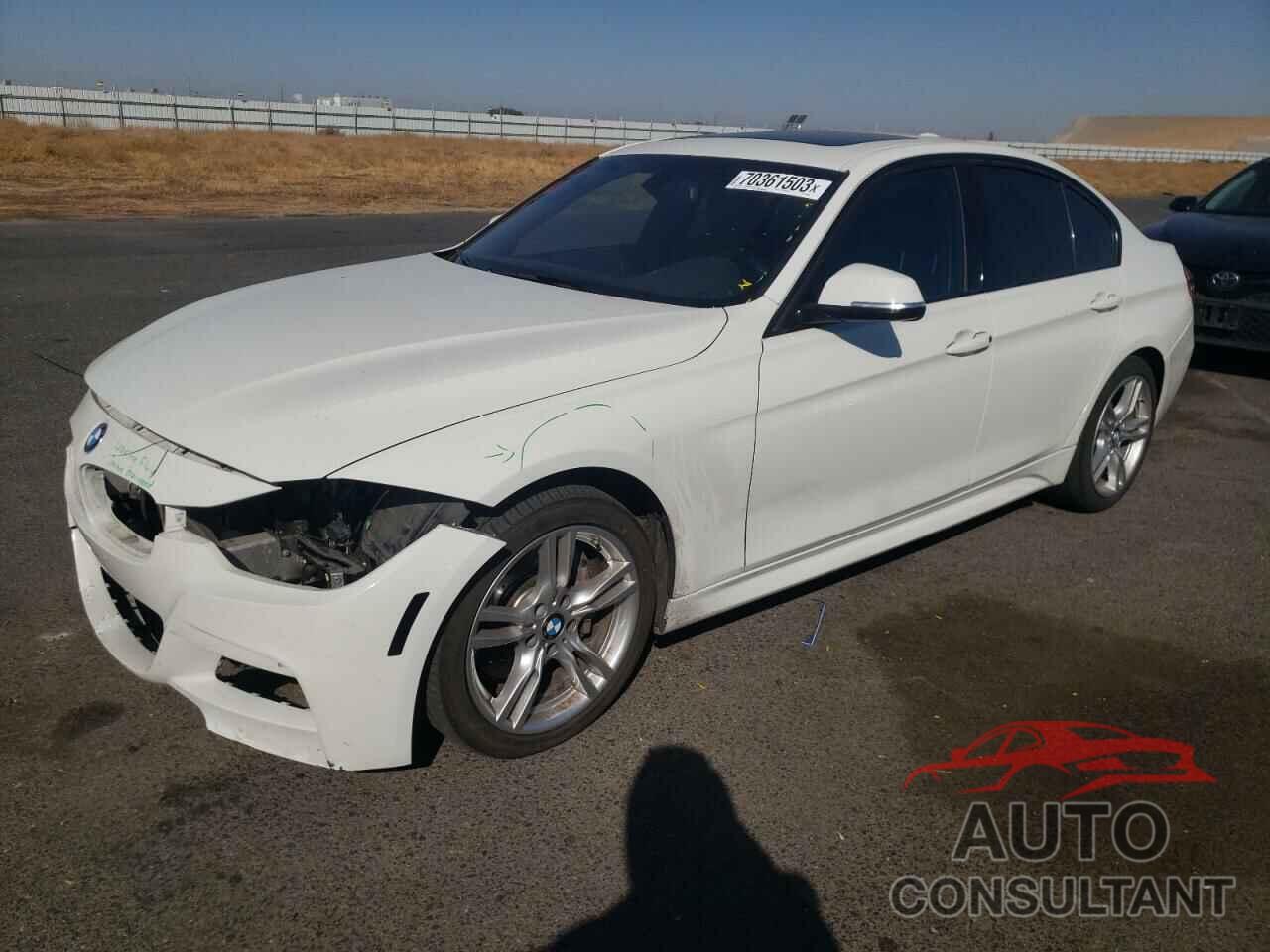 BMW 3 SERIES 2018 - WBA8B3C53JK843246