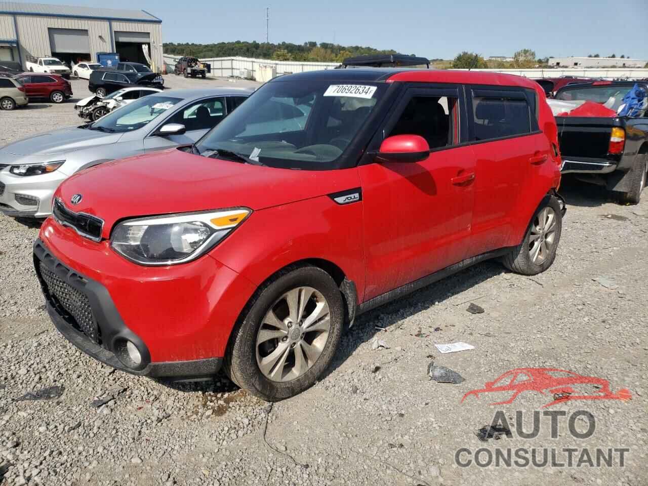KIA SOUL 2015 - KNDJP3A54F7763084