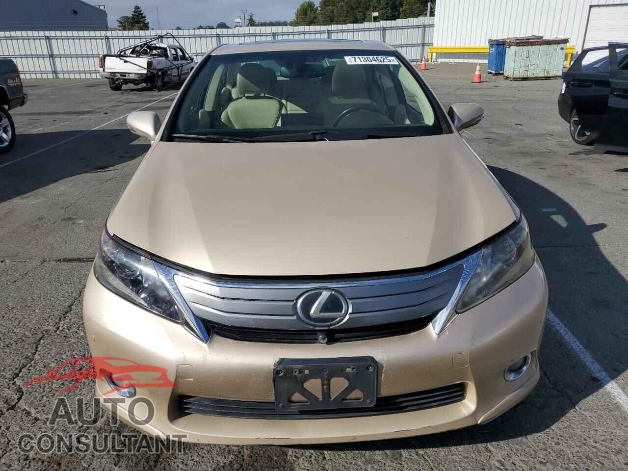 LEXUS HS 2010 - JTHBB1BA7A2000497