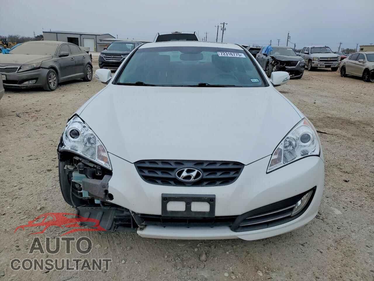 HYUNDAI GENESIS 2012 - KMHHU6KH4CU078738