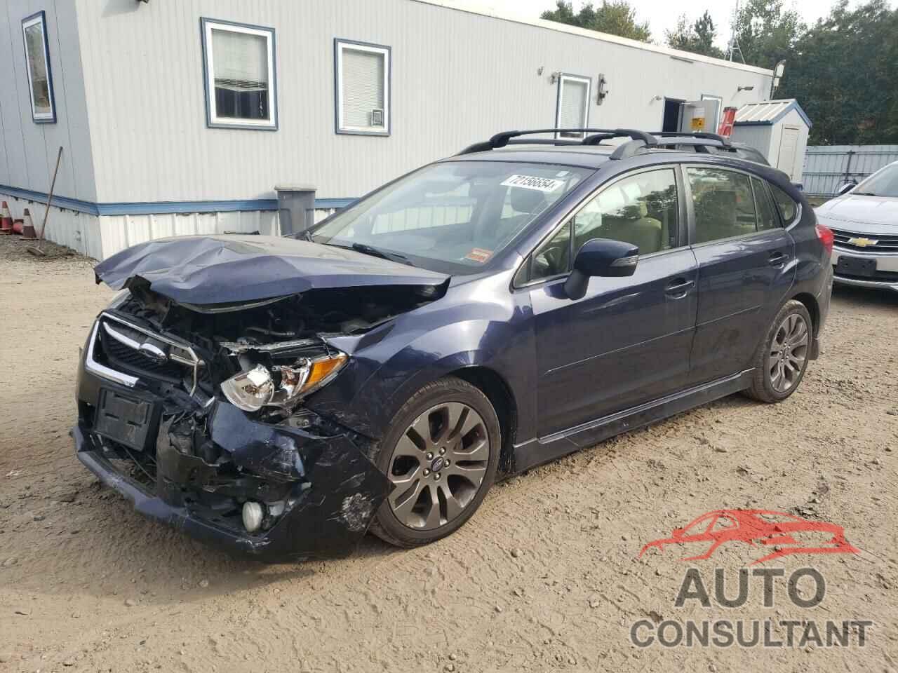 SUBARU IMPREZA 2016 - JF1GPAP66GH249737