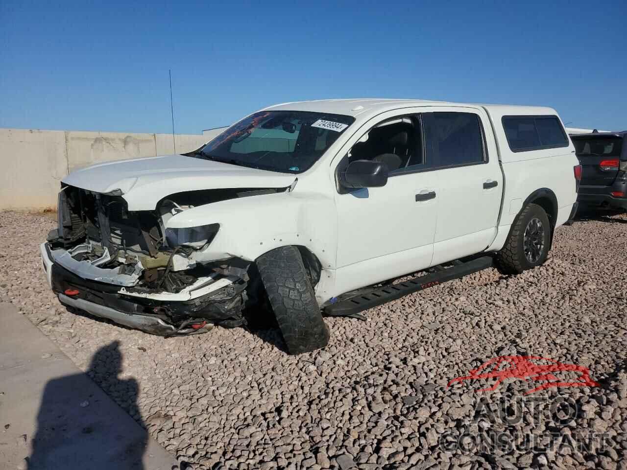 NISSAN TITAN 2021 - 1N6AA1ED8MN527566