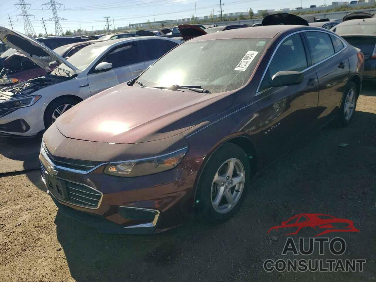 CHEVROLET MALIBU 2016 - 1G1ZB5STXGF242431