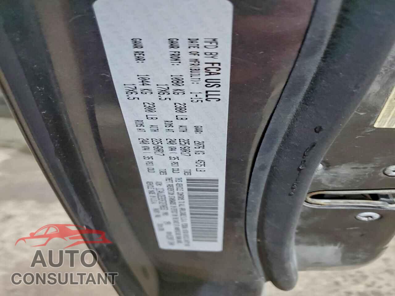 JEEP COMPASS 2015 - 1C4NJDEB3FD270653