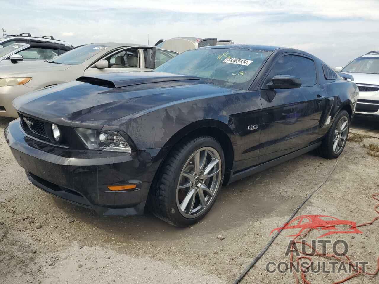 FORD MUSTANG 2012 - 1ZVBP8CFXC5200374