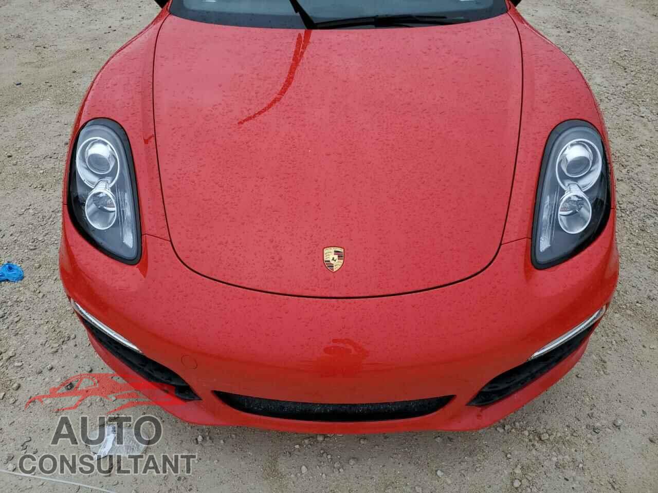 PORSCHE BOXSTER 2016 - WP0CA2A84GS120540