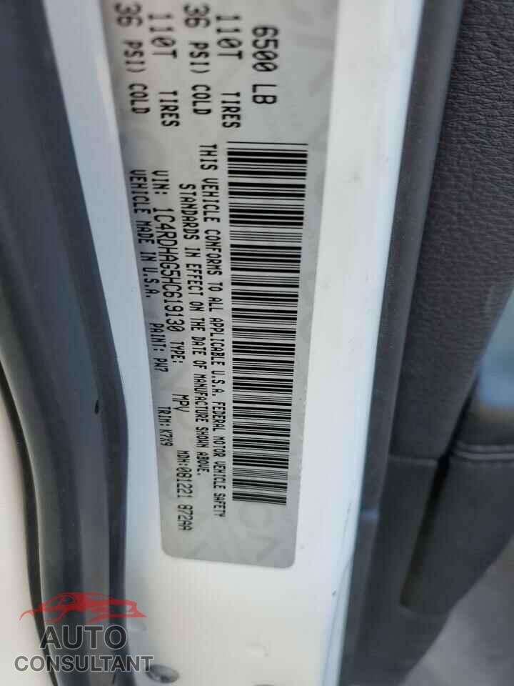 DODGE DURANGO 2017 - 1C4RDHAG5HC619130