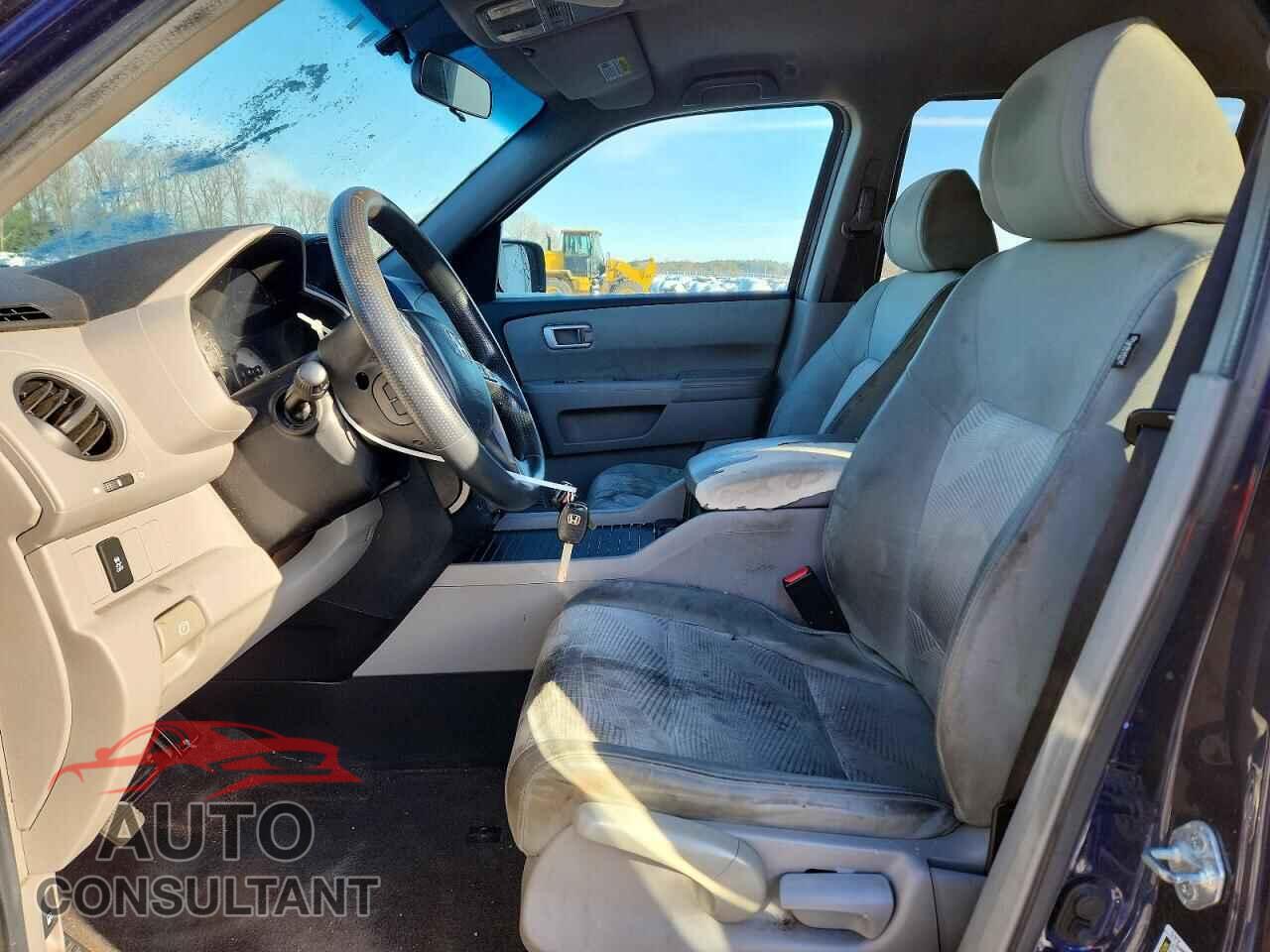 HONDA PILOT 2013 - 5FNYF3H21DB009967