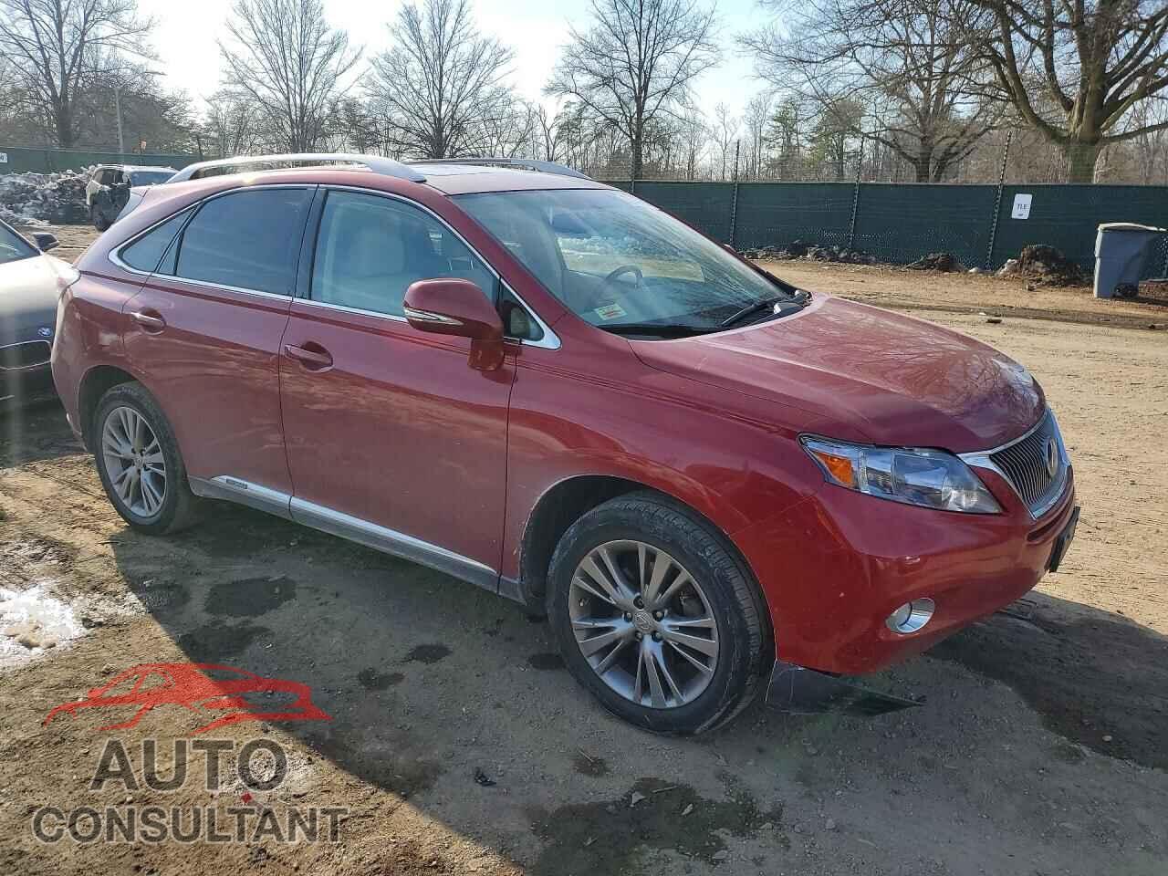 LEXUS RX450 2010 - JTJBC1BA6A2023670