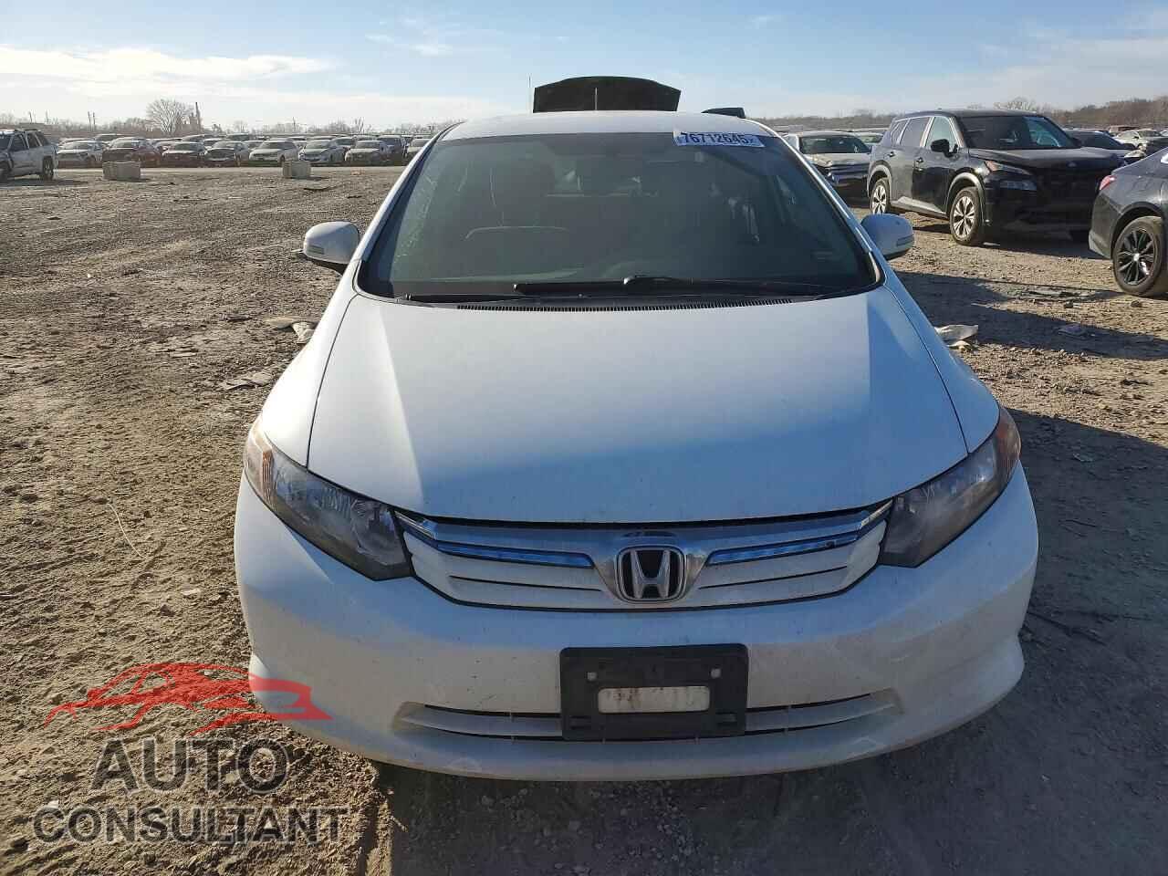HONDA CIVIC 2012 - JHMFB4F2XCS000261