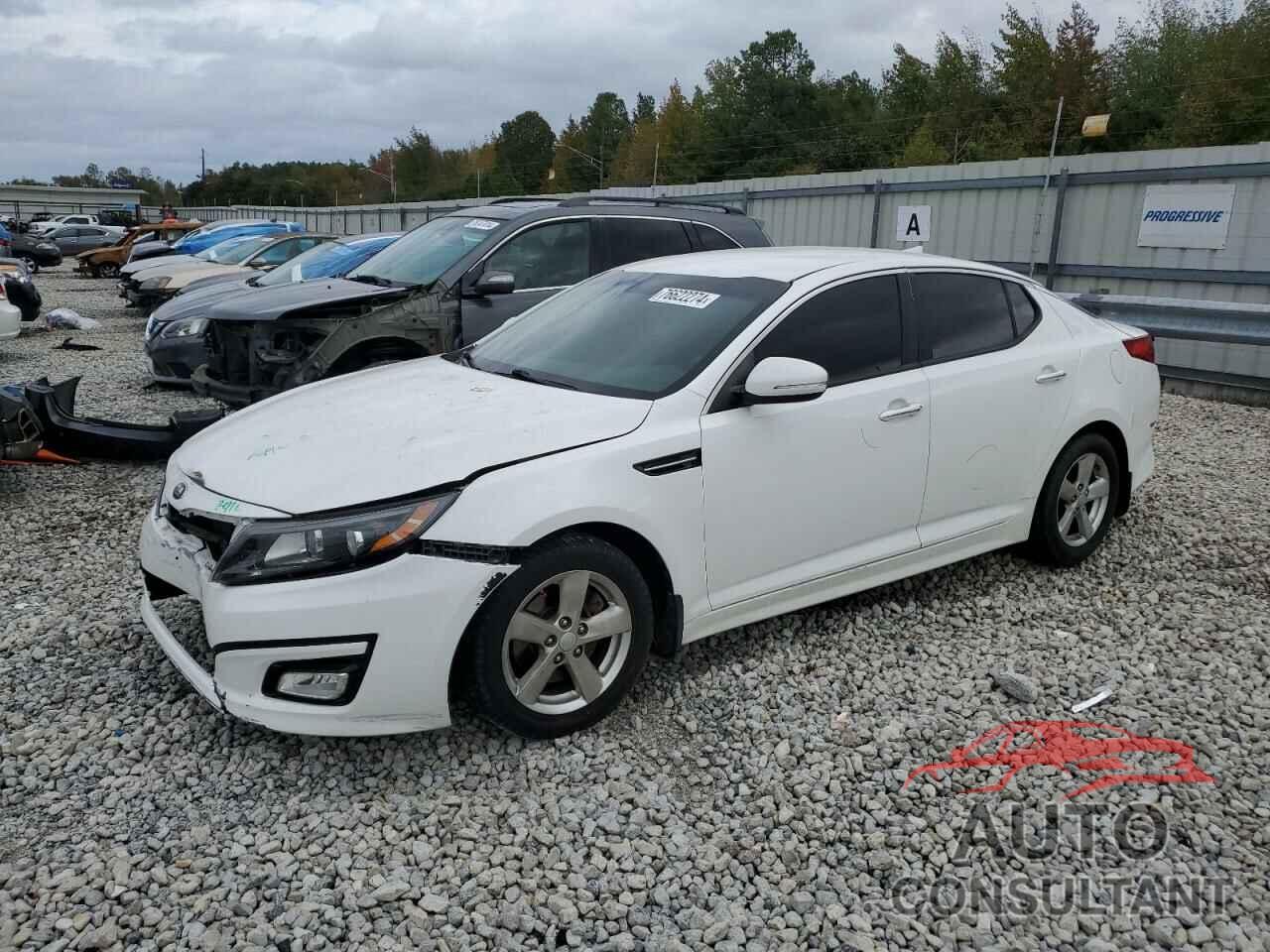 KIA OPTIMA 2015 - KNAGM4A73F5595201