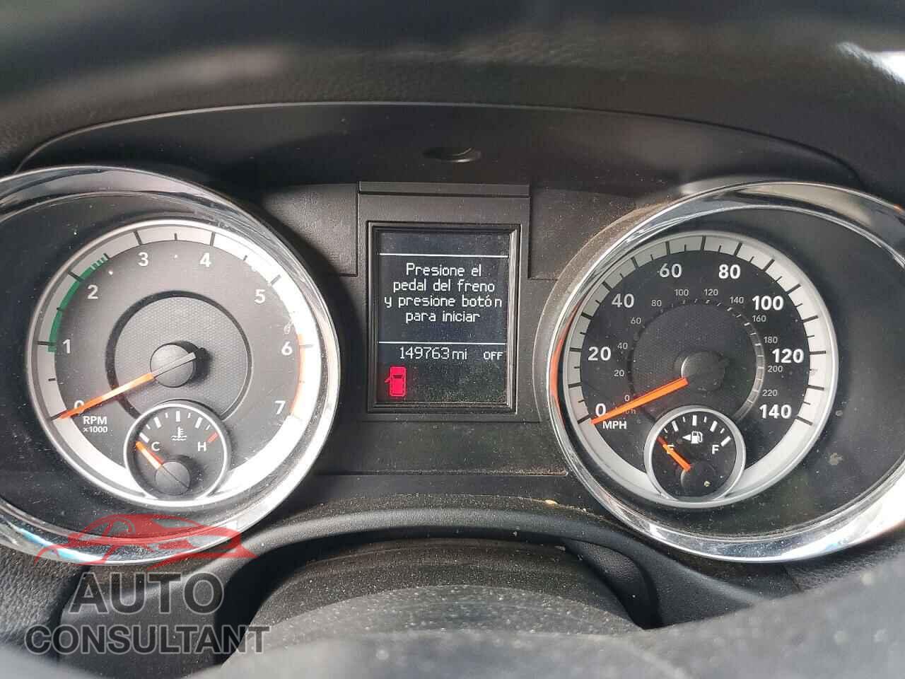 DODGE DURANGO 2012 - 1C4SDJET9CC240561