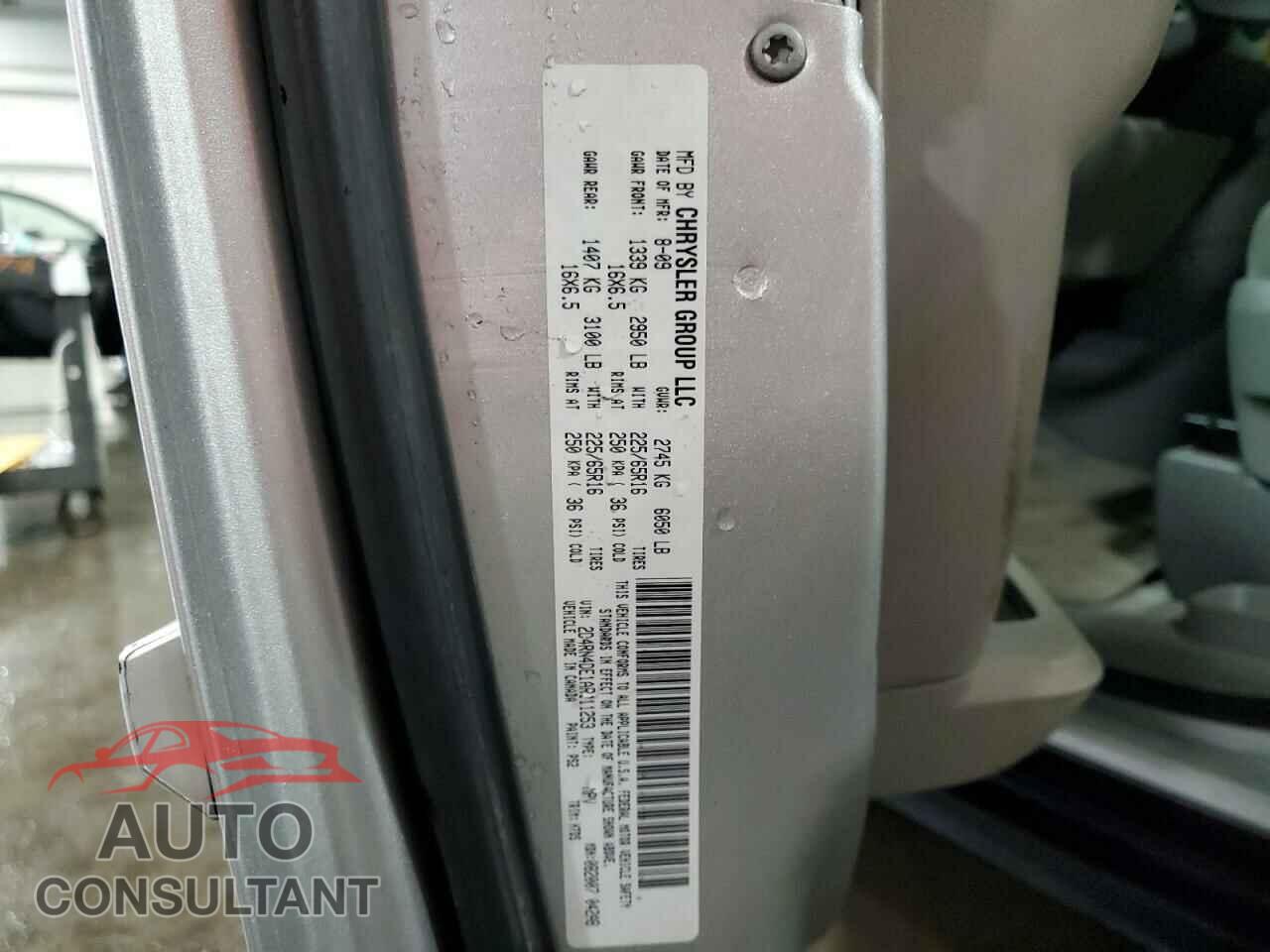 DODGE CARAVAN 2010 - 2D4RN4DE1AR111253