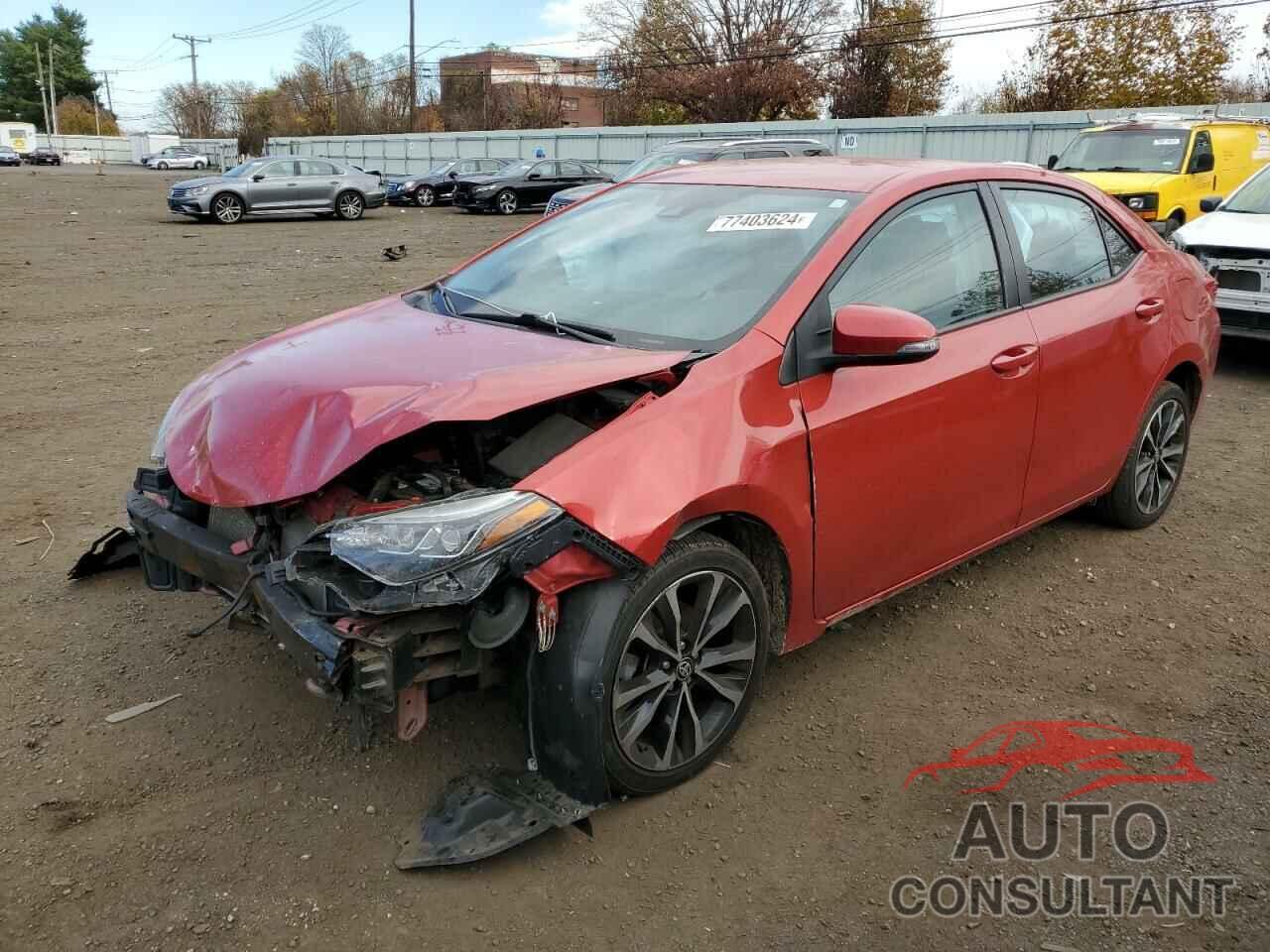 TOYOTA COROLLA 2017 - 5YFBURHE0HP642561