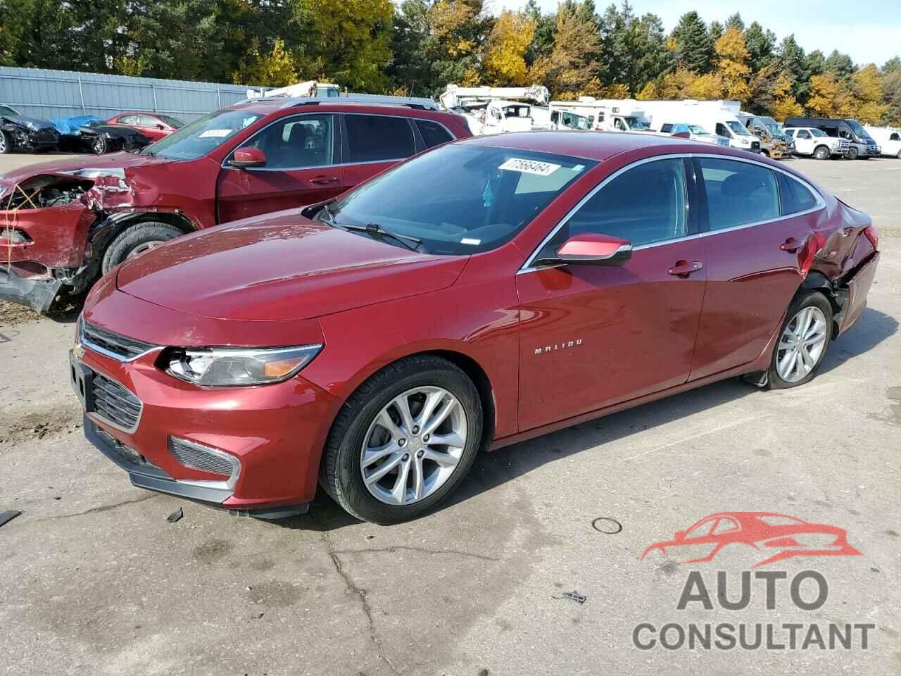 CHEVROLET MALIBU 2017 - 1G1ZE5STXHF221572