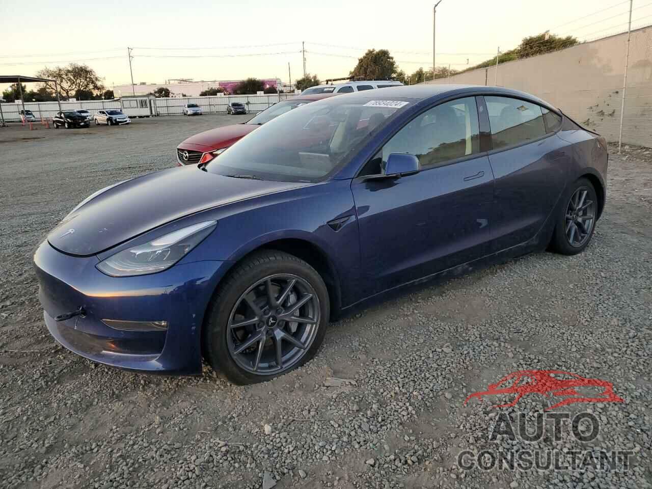 TESLA MODEL 3 2022 - 5YJ3E1EB1NF198384