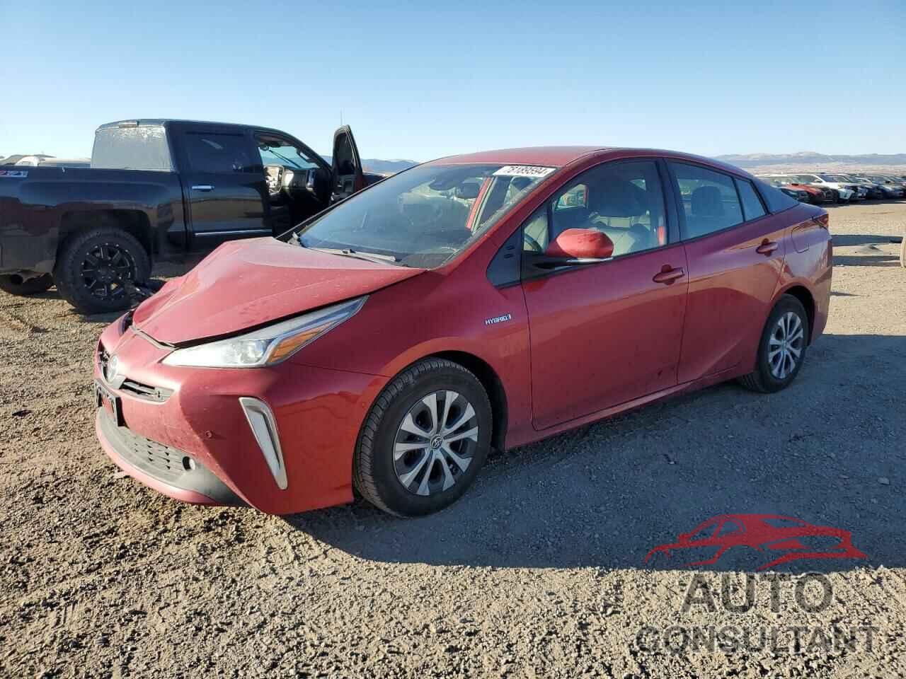 TOYOTA PRIUS 2021 - JTDL9MFU5M3029325