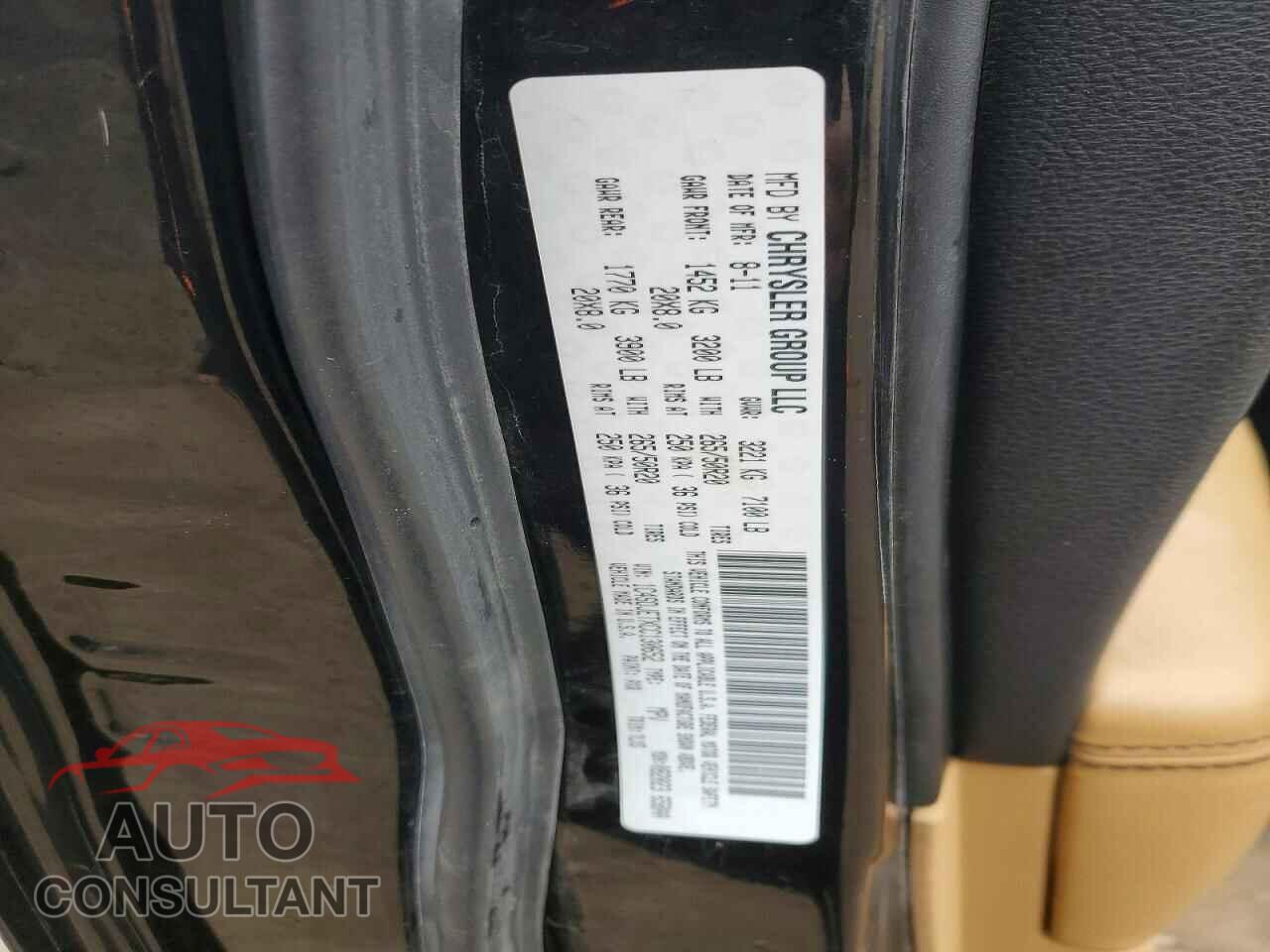 DODGE DURANGO 2012 - 1C4SDJETXCC130652