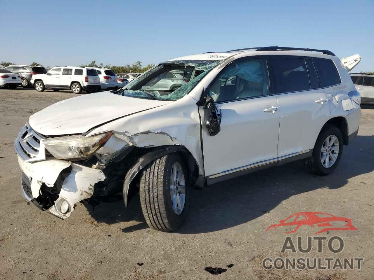TOYOTA HIGHLANDER 2013 - 5TDZK3EH5DS142249
