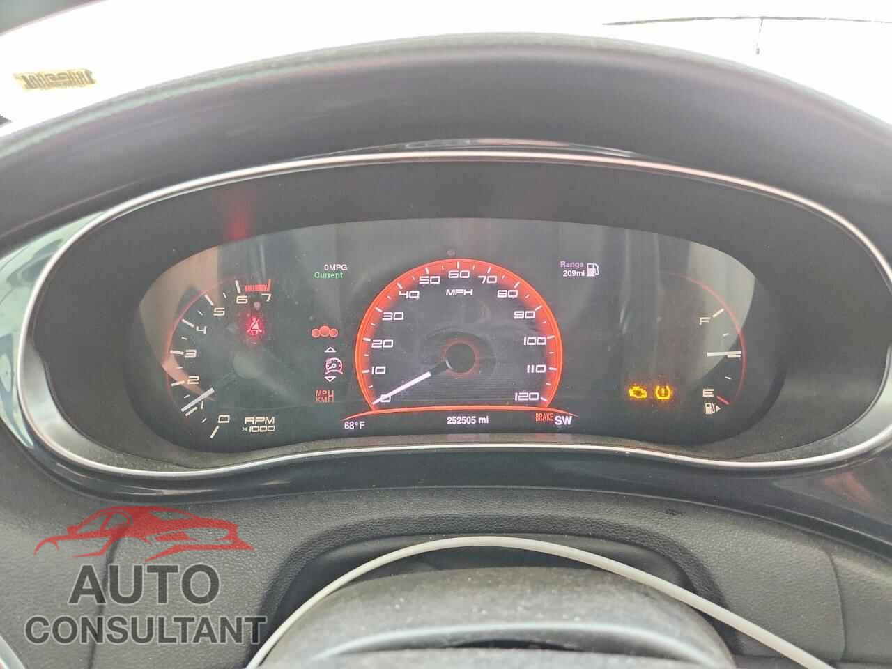 DODGE DART 2013 - 1C3CDFCH3DD710809
