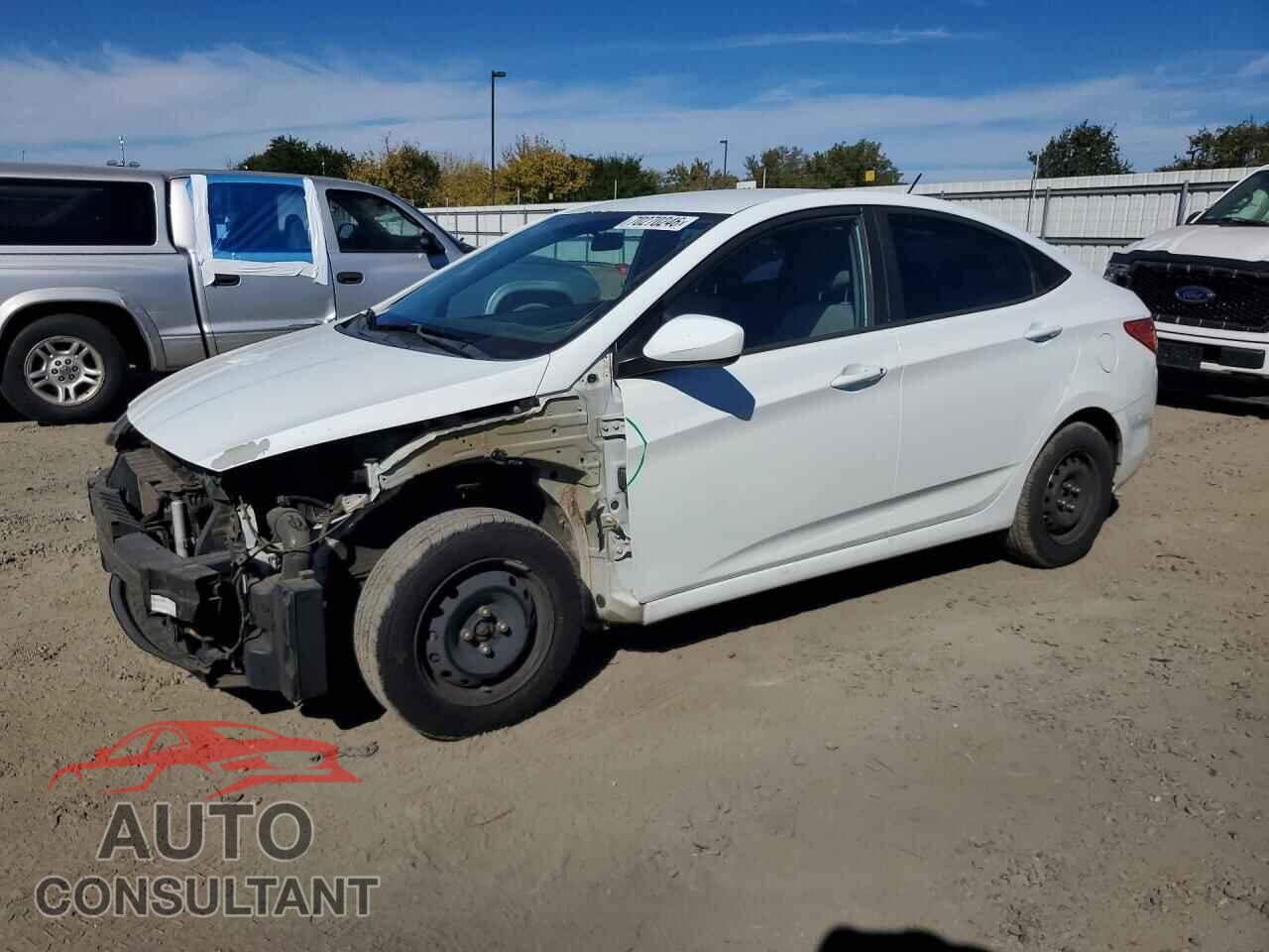HYUNDAI ACCENT 2015 - KMHCT4AE3FU834573