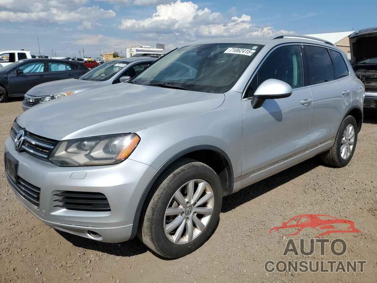 VOLKSWAGEN TOUAREG 2012 - WVGFK9BP1CD003243