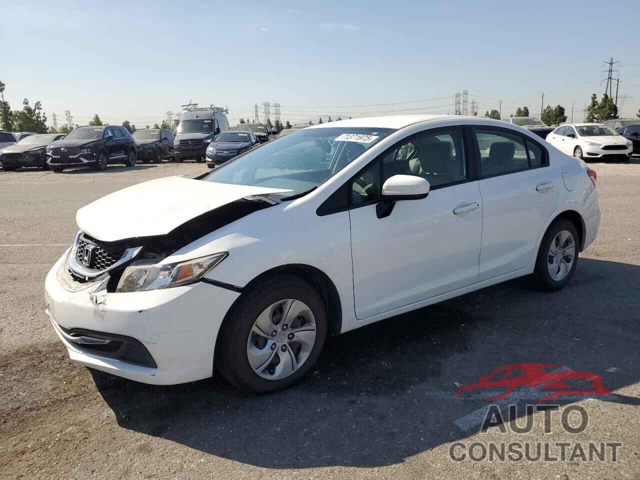 HONDA CIVIC 2014 - 19XFB2F50EE237427