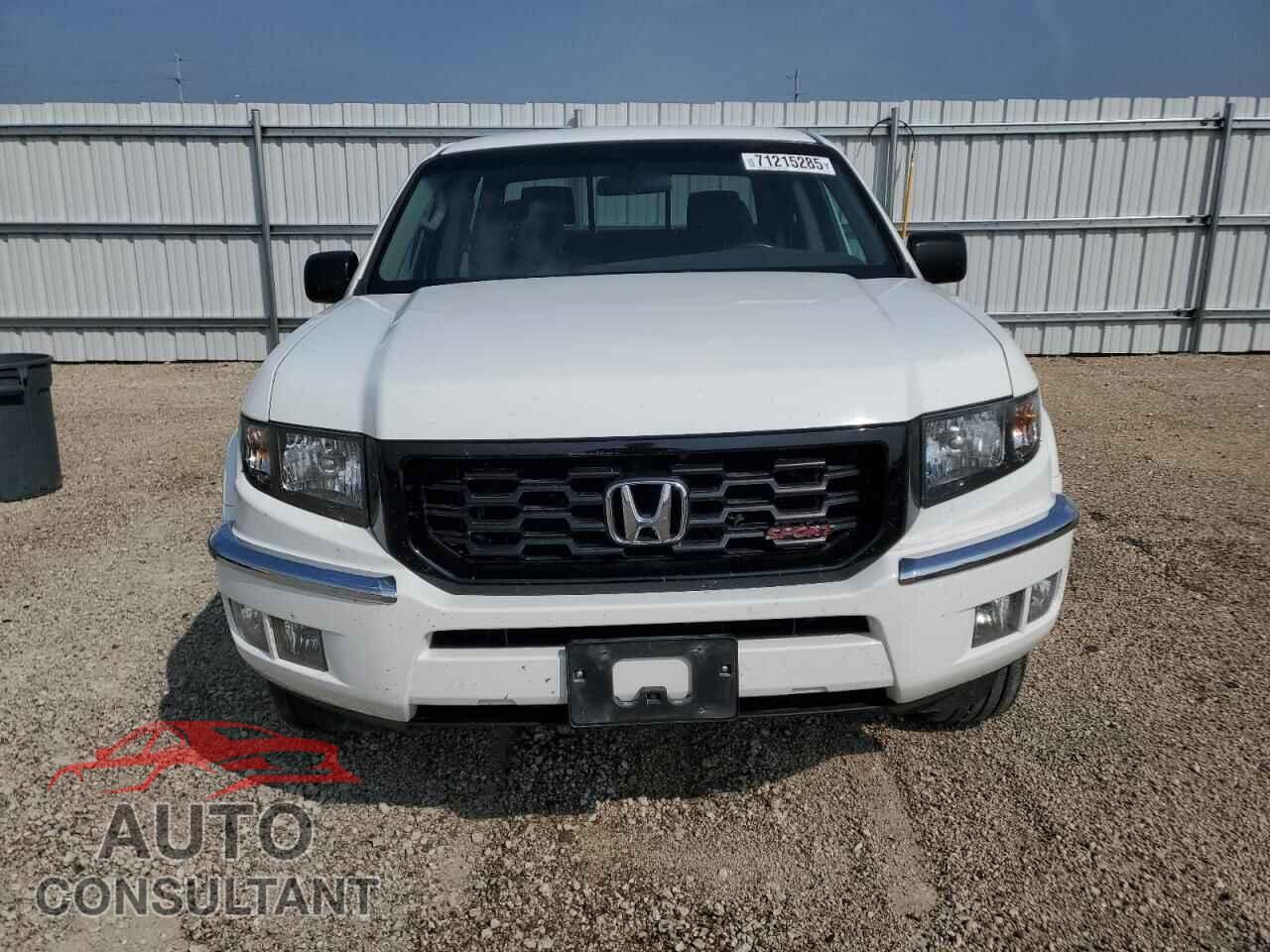 HONDA RIDGELINE 2012 - 5FPYK1F79CB456860