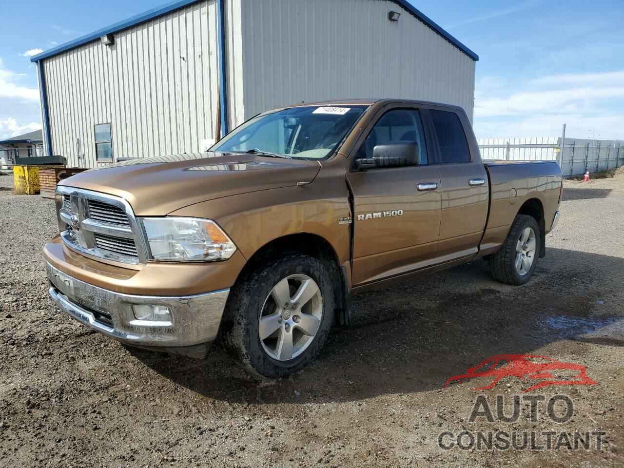 DODGE RAM 1500 2012 - 1C6RD7GT3CS124669