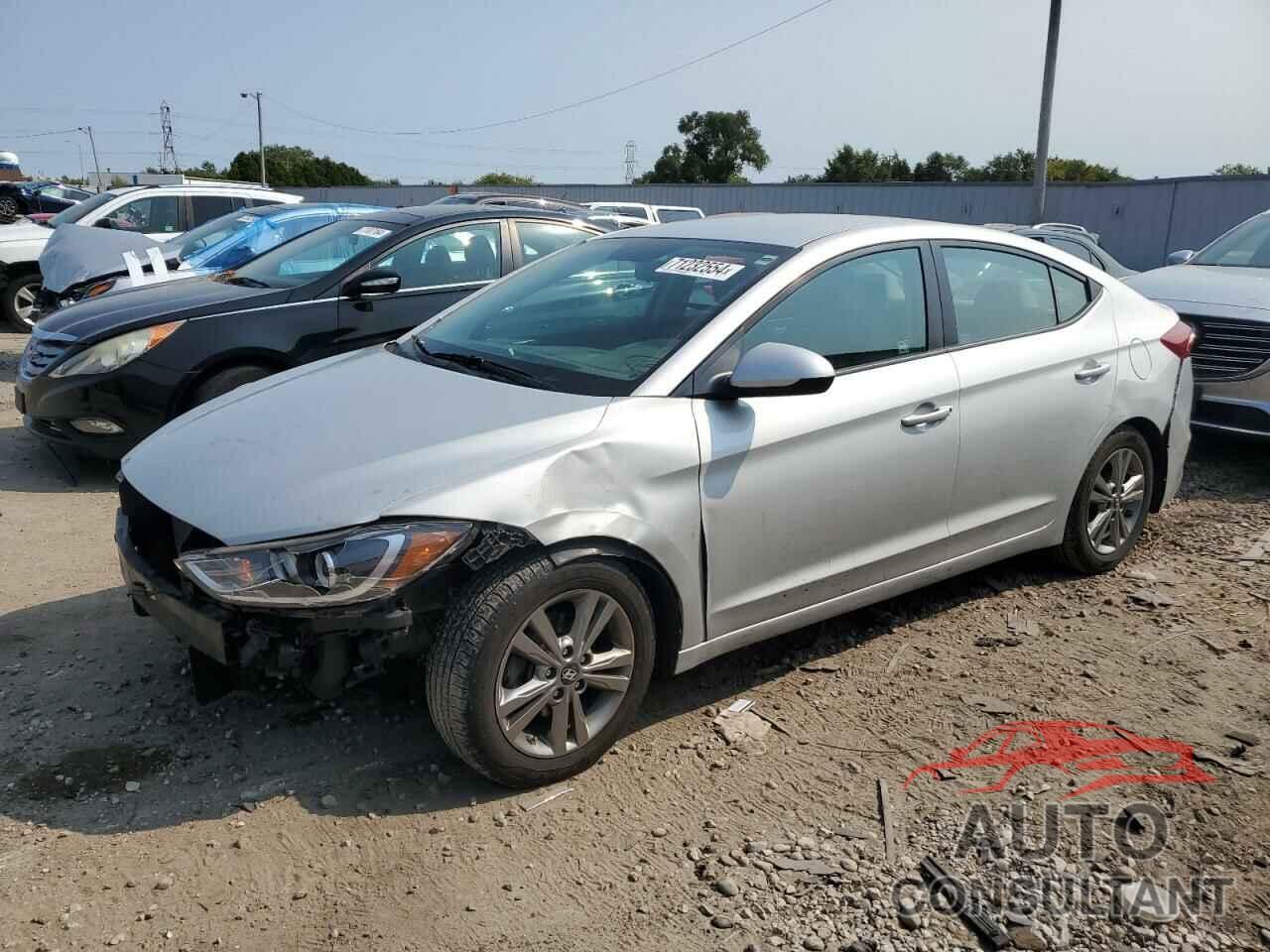 HYUNDAI ELANTRA 2017 - KMHD84LF3HU245893