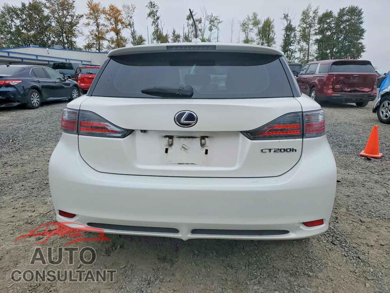 LEXUS CT 200 2012 - JTHKD5BH9C2092665