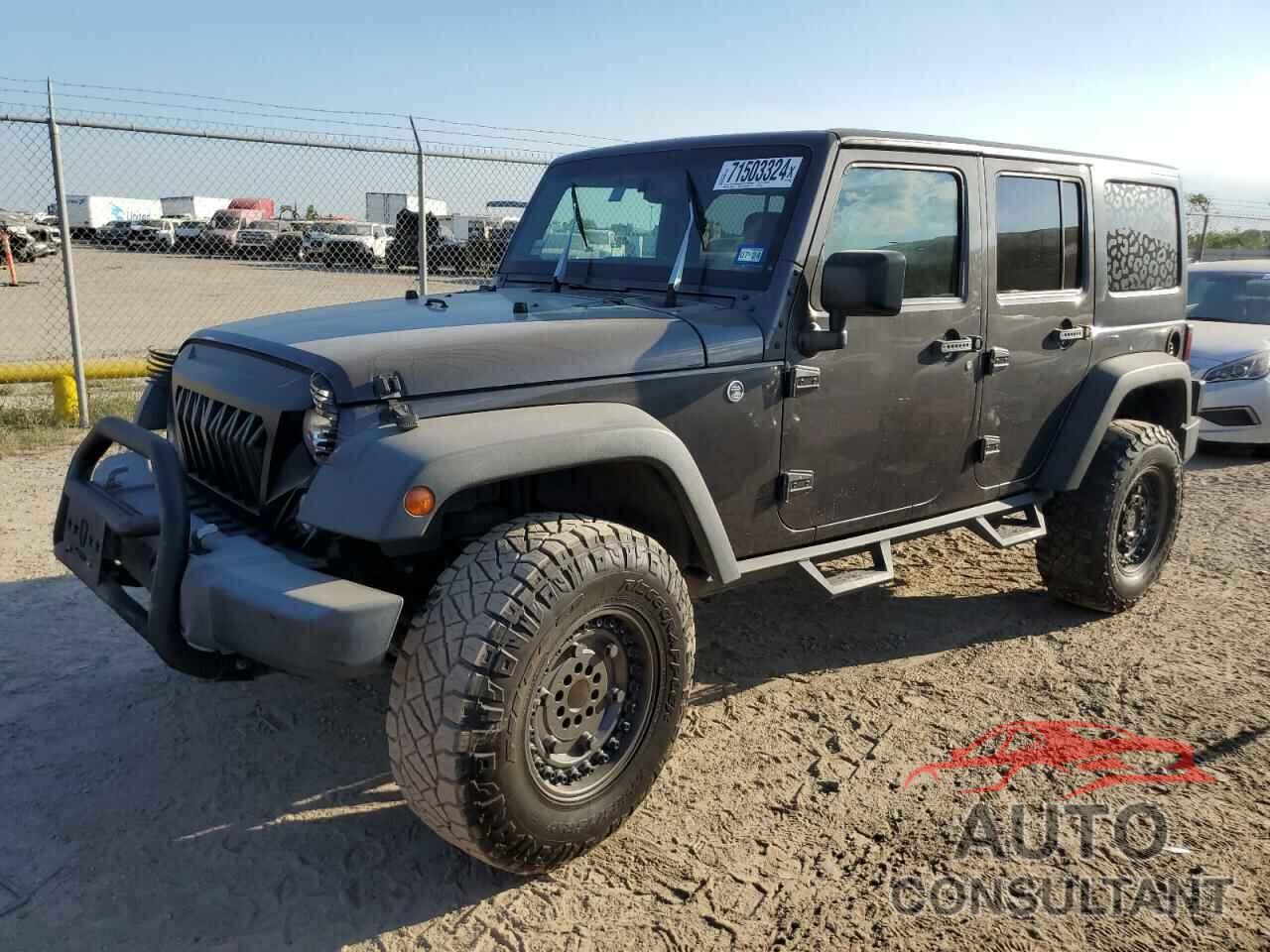 JEEP WRANGLER 2017 - 1C4BJWDG3HL520512