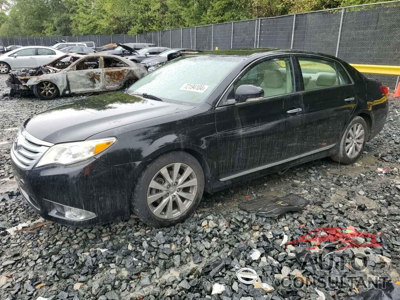 TOYOTA AVALON 2011 - 4T1BK3DB7BU397472