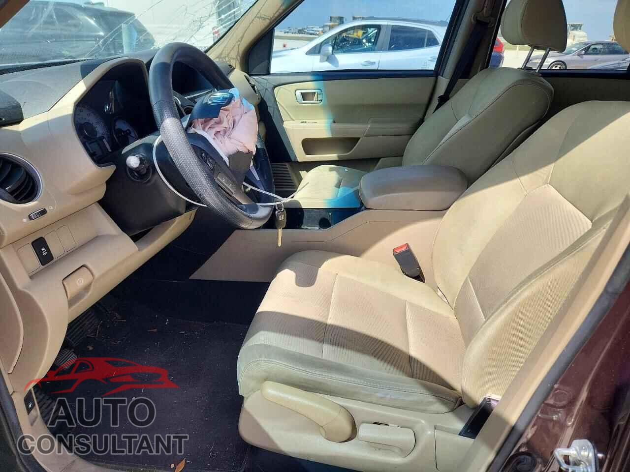 HONDA PILOT 2013 - 5FNYF3H28DB028001