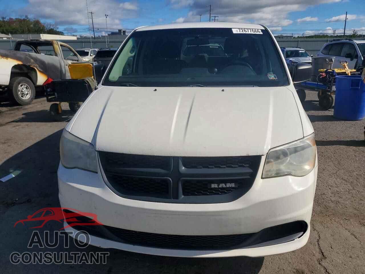 DODGE RAM VAN 2012 - 2C4RDGAG4CR206741