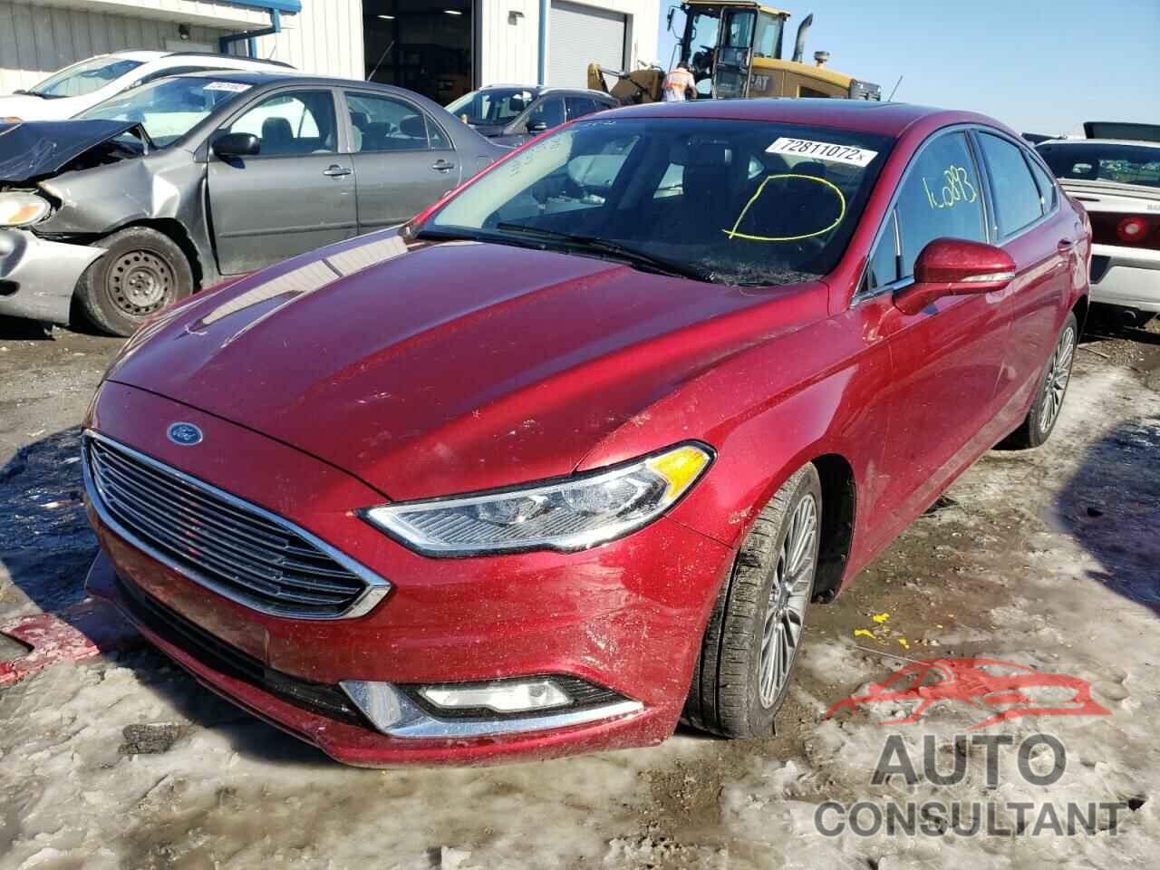 FORD FUSION 2017 - 3FA6P0K91HR139296