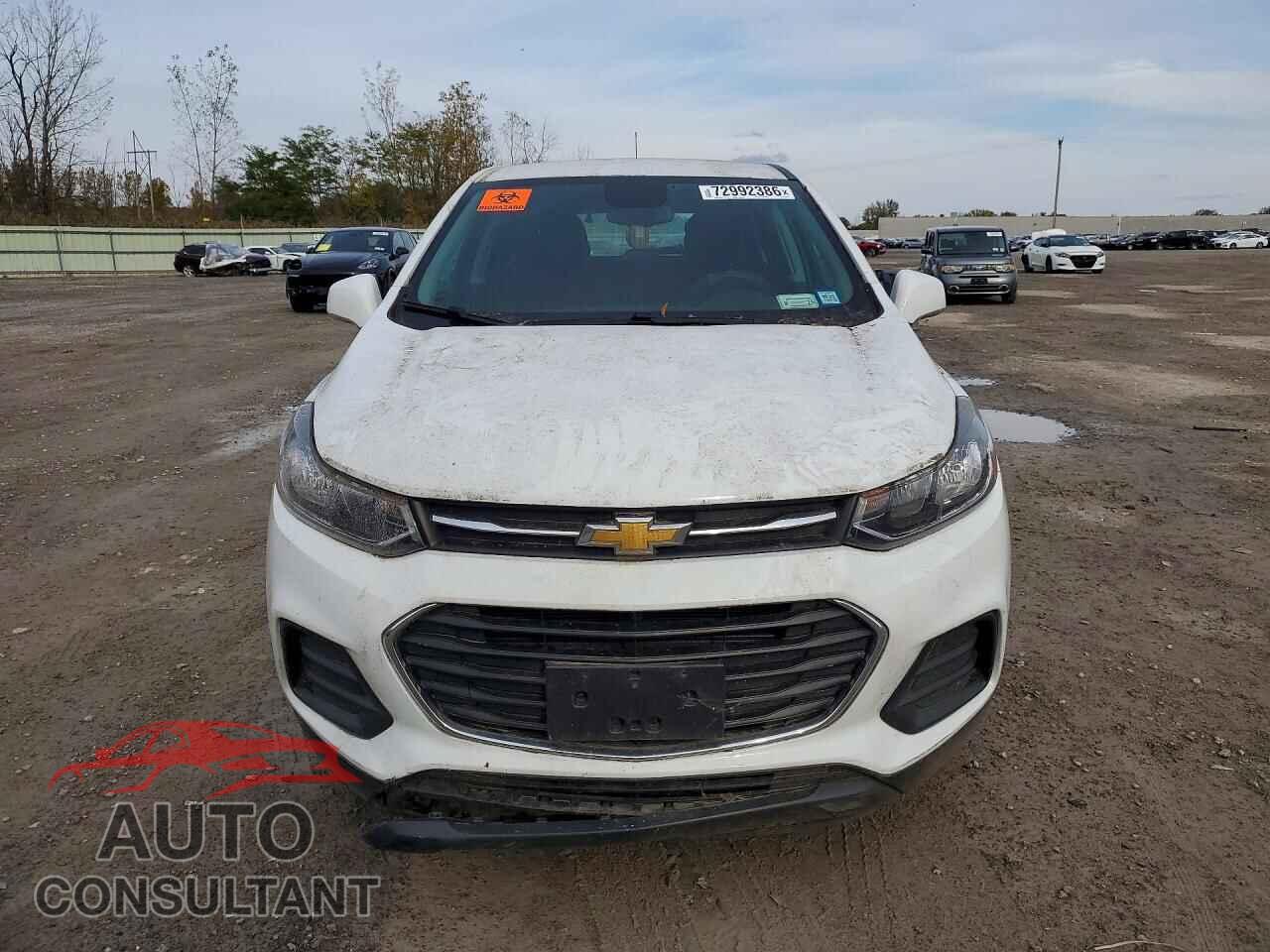 CHEVROLET TRAX 2017 - KL7CJNSB0HB220080