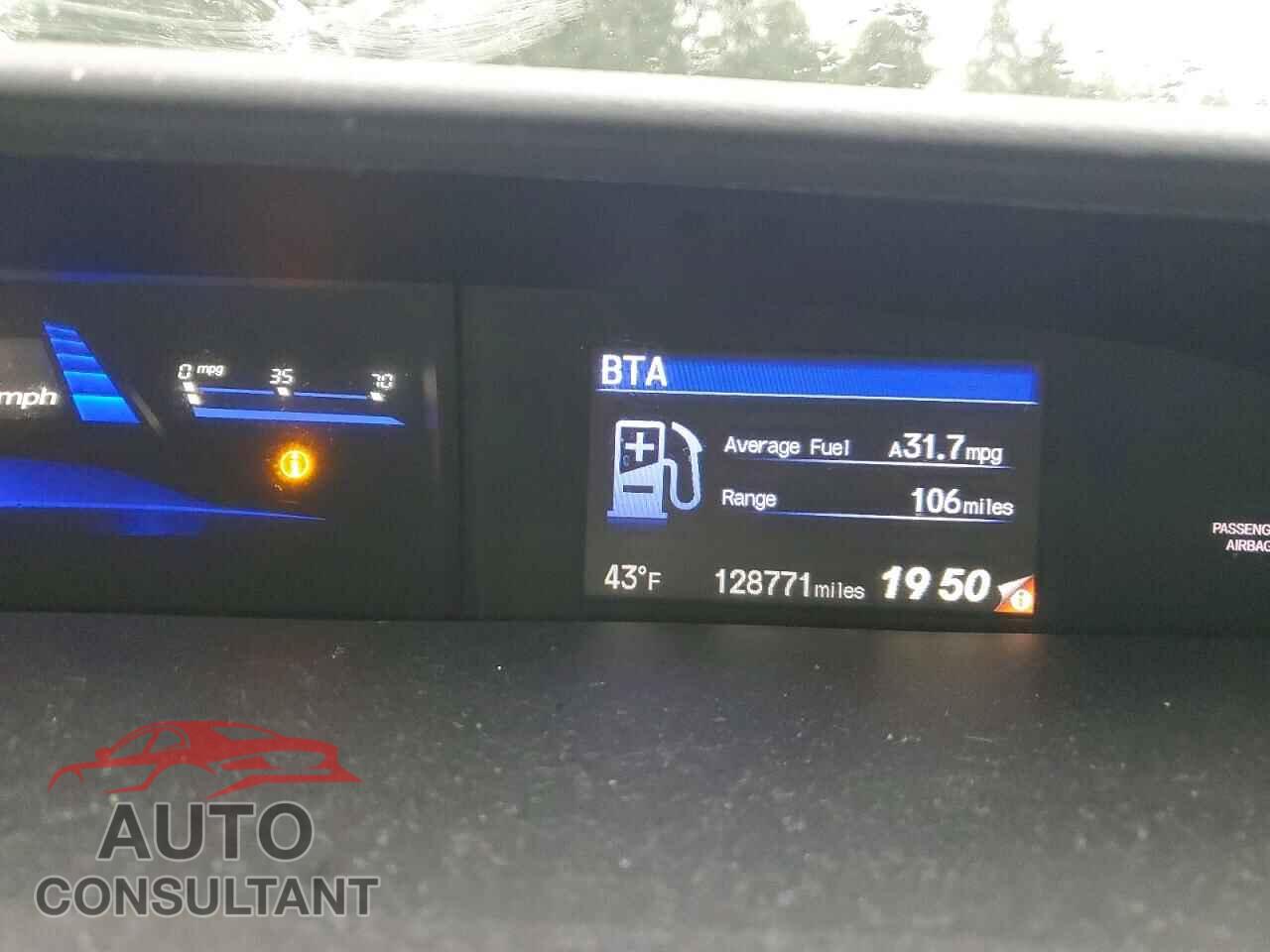 HONDA CIVIC 2013 - 19XFB2F80DE085268